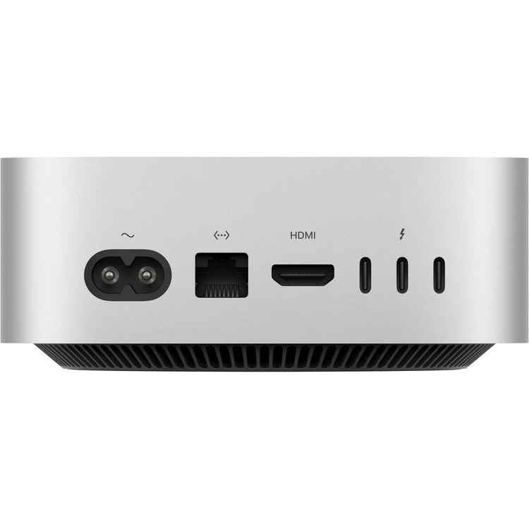 کامپیوتر کوچک اپل مدل Mac Mini MU9E3 2024 Silver